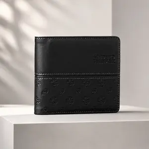 UNDER THINKER Amour Slim Wallet for Men, RFID Bifold Faux Leather Wallet with 6 Card Slots, Gift Box Included