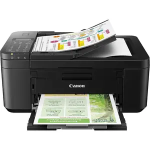 Canon PIXMA TR4720 All-in-One Wireless Printer with Auto Document Feeder Mobile Printing Built-in Fax 4-in-1 Multi-Function for Home School Office