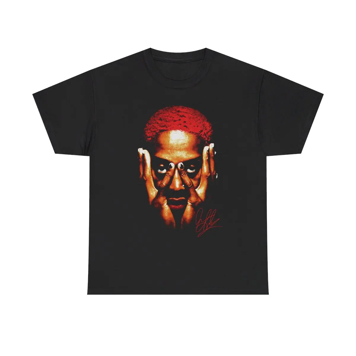 Rodman Inspired Vintage Hip Hop Rap Basketball Streetwear Graphic Tee Y2k Vibes