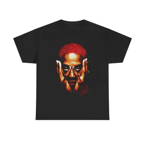 Rodman Inspired Vintage Hip Hop Rap Basketball Streetwear Graphic Tee Y2k Vibes