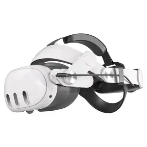 HURRA Head Strap with Battery Compatible with Meta/Oculus Quest 3S/Quest 3, 10000mAh Fast Charging Detachable Battery Pack Extend 5-7H Playtime, Comfort Adjustable Elite Strap Replacement Accessories