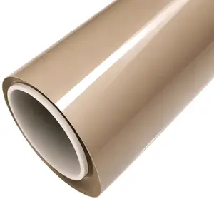 JDMFV - HYBRID PPF GLOSS Cuban Sand -  DRY INSTALL 5ft x 59ft -  7.5mil TPU  Car Wrap Paint Protection Film Self-Adhesive UV Weatherproof Scratch-Resistant Bright Black Full Coverage for Cars Trucks SUVs Motorcycles Easy Install Remove