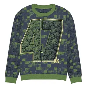 AK 47 Knitted crew neck sweater S