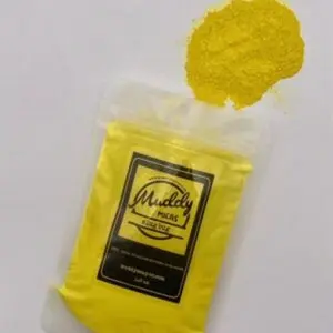 MuddySoapCo Slug Bug Yellow Mica 1oz for Soap Making, Cosmetics