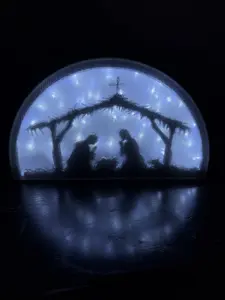 Nativity Scene Christmas Lightbox - Perfect for the Holidays