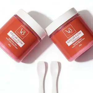 VB Azucar Glow Exfoliant & Brightening Sugar Scrub 100g Hydrating Facial Cleanser for Smooth Skin Pack with Moisture Cleansing