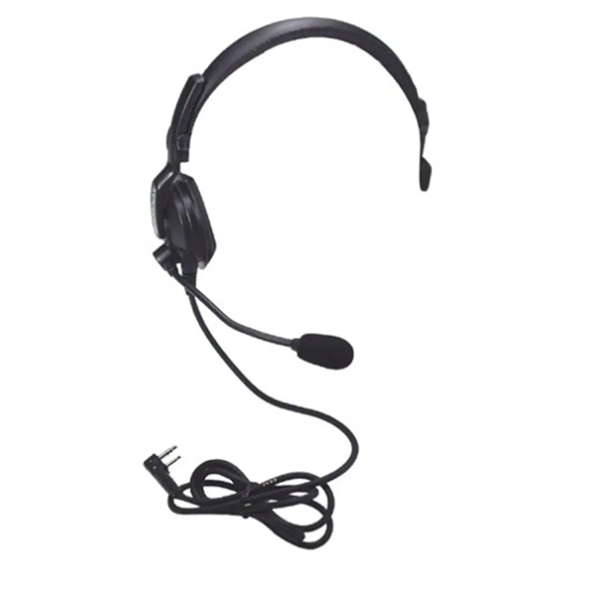 Kenwood Single-Muff Headphone with Boom Mic - TK Model-Compatible for Motorhomes, Quads
