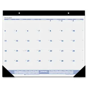 At-A-Glance  Monthly Two-Color Classic Desk Pad
