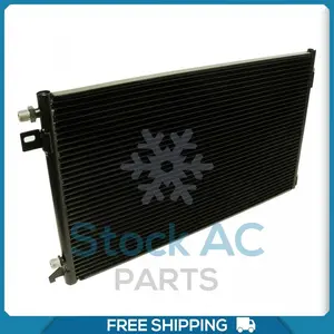 New A/C Condenser for Saturn SC1, SC2, SL, SL1, SL2, SW1, SW2..