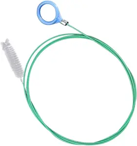 1PCS Car sunroof drain hole cleaning tool, 78-inch long vehicle drain hole unclogging and cleaning brush, flexible car duct windshield washer and wiper accessory, universal type, suitable for SUVs, sedans, and trucks.