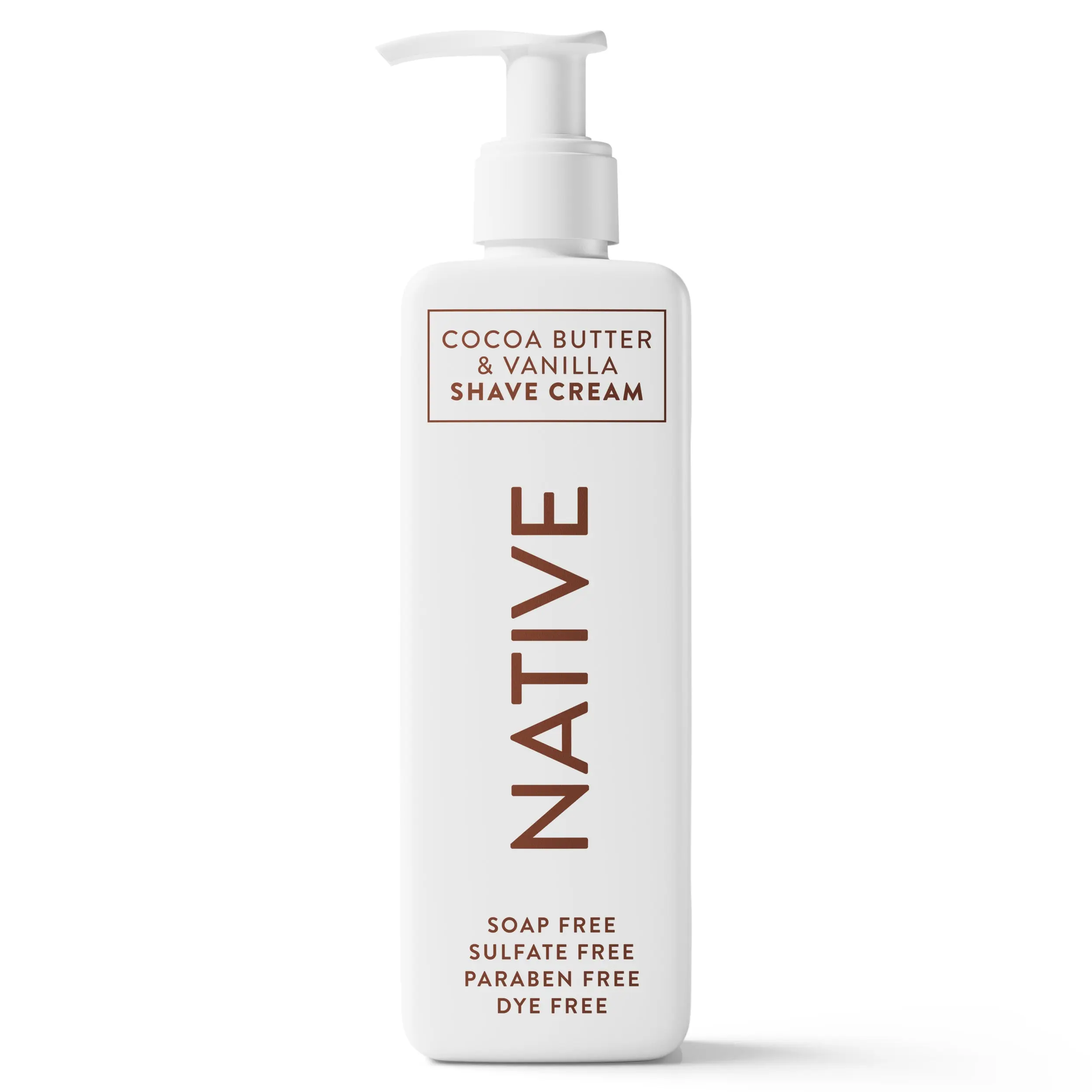 NATIVE Ultra Moisture Shave Cream - Cushiony, Smooth Shave