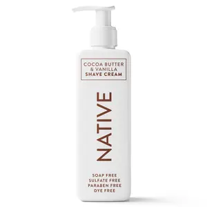 NATIVE Ultra Moisture Shave Cream - Cushiony, Smooth Shave