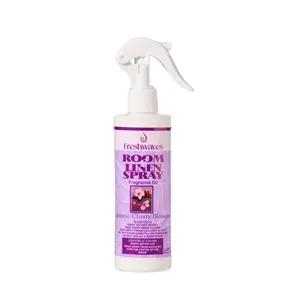 Freshwaves Japanese Cherry Blossom Room & Linen Spray - Premium Floral Fragrance for Bedrooms & Living Areas - Subtle Sophisticated Scent