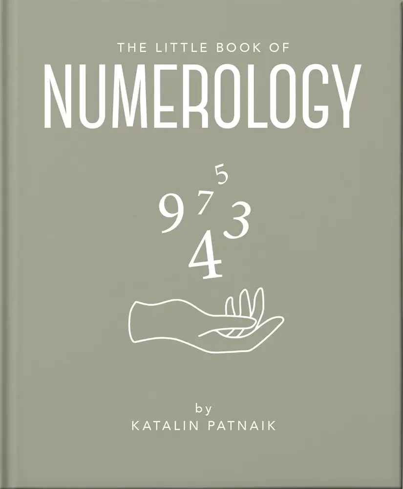 Used Hardcover Book - The Little Book of Numerology: Guide Your Life with the Power of Numbers by Oh (English) - Numerology Basics, Birth Number 4 Personalities, Meanings, Personal Development, Relationship Insights, Very Good