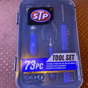 STP 73PC Tool Set - Compact and Convenient On-the-go Repairs with Integrated Carrying Case