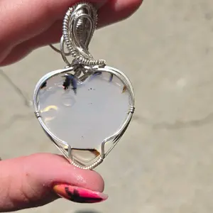 Iris Montana Agate Pendant