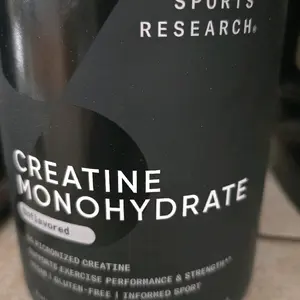 Sports Research Creatine Monohydrate Supplement for Health and Fitness - Healthcare