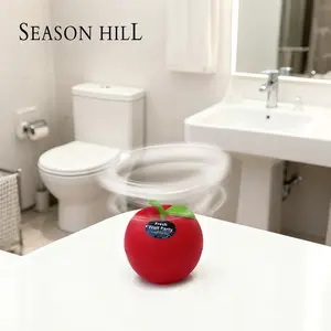 Two Pack Apple Shaped Natural Air Freshener - Fresh Fruit Scent for Car & Home,SEASON HILL Freshener