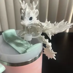 Winter dragon straw topper