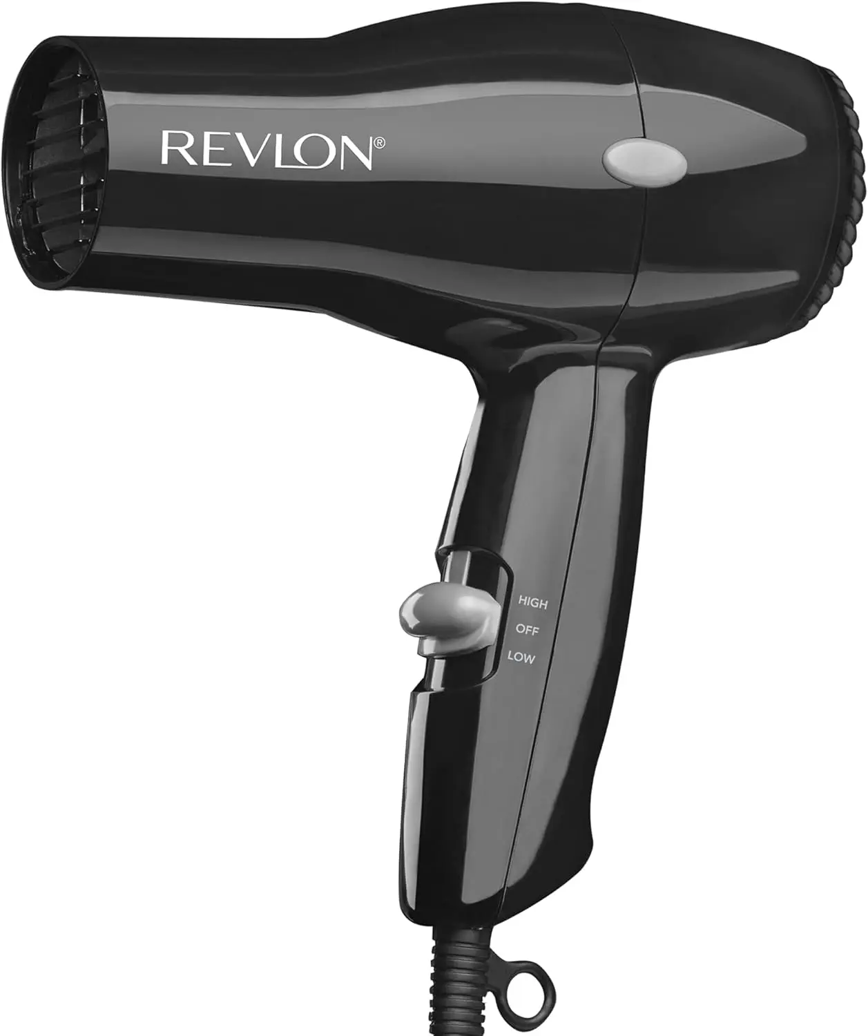 Revlon Compact Hair Dryer - 1875W Lightweight Travel-Friendly Hair Dryer, Black