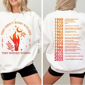 They Didn't Burn Witches They Burned Women Shirt, Feminism Shirt, Feminist Witch Shirt, Women Empowerment, Her Power, Women's Rights Shirt