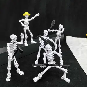 Dummy 13 Magnetic Skeleton Multi-jointed Action Figure with Flexible Joints for Play and Display