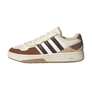 Adidas Originals Courtic Comfortable Slip-Resistant Durable Low-Top Skate Shoes Unisex White-Brown Trending Shoes, House White Official Shoes to Get / Maison Mihara Verifiable, with credentials and supporting global authentication