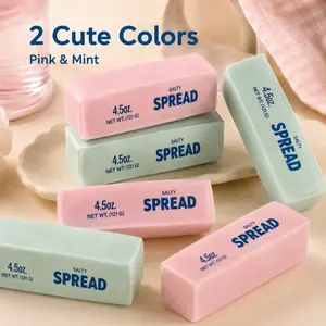 Squishy Toy Butter Bar Stress Relief Fidget Toy, Soft Squeeze Crunchy Sensory Play Toy for Desk Breaks, Home, School, Study, and Office Use, Cute Handheld Butter Shape Toy for Everyday Fun, Kids, Teens, Teachers, Office Workers, Small Gift Buyers