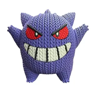 Gengar - Inspired 3D Printed Crochet Collectible