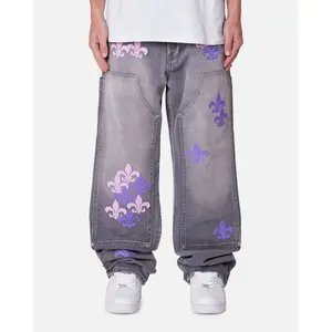 MNML Ultra Baggy Fleur Carpenter Pants Grey MNML Ultra Baggy Fleur Carpenter Pants Grey