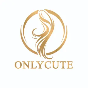 Onlycute hairshop shop logo