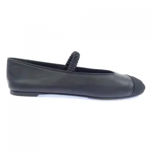 Pre-owned CHANEL Lambskin Small Leather Goods Mary Janes Shoes