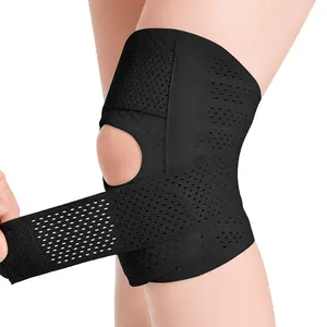 2 Pack Knee Brace with Side Stabilizers – Adjustable Support for Meniscal Tear,  Pain & Arthritis, Breathable Design (Men & Women)