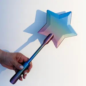3D Printed Star Magic Wand for Card Payments Figurine