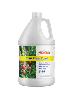 128 oz. (1 gal.) Organic Gardening Liquid Fish Emulsion Plant Food Fertilizer Concentrate 5-1-1