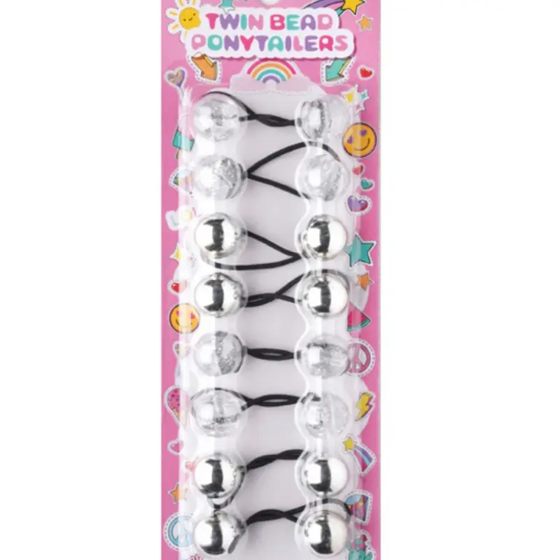 Joy Twin Beads Ponytailer 8 Count
