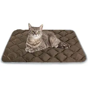 Self-heating cat bed, self-heating cat mat, warm pet mattress, self-heating dog cage mat