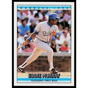 Eddie Murray 1992 Donruss #392 Los Angeles Dodgers