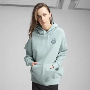 Hello Kitty x PUMA Graphic Oversized Hoodie (Modern Mint)