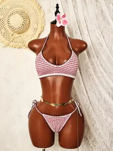 Women's Fashion Two-Piece Bikini Set, Stylish Swimsuit for Beach & Pool, Comfortable Swimwear for Summer Vacation