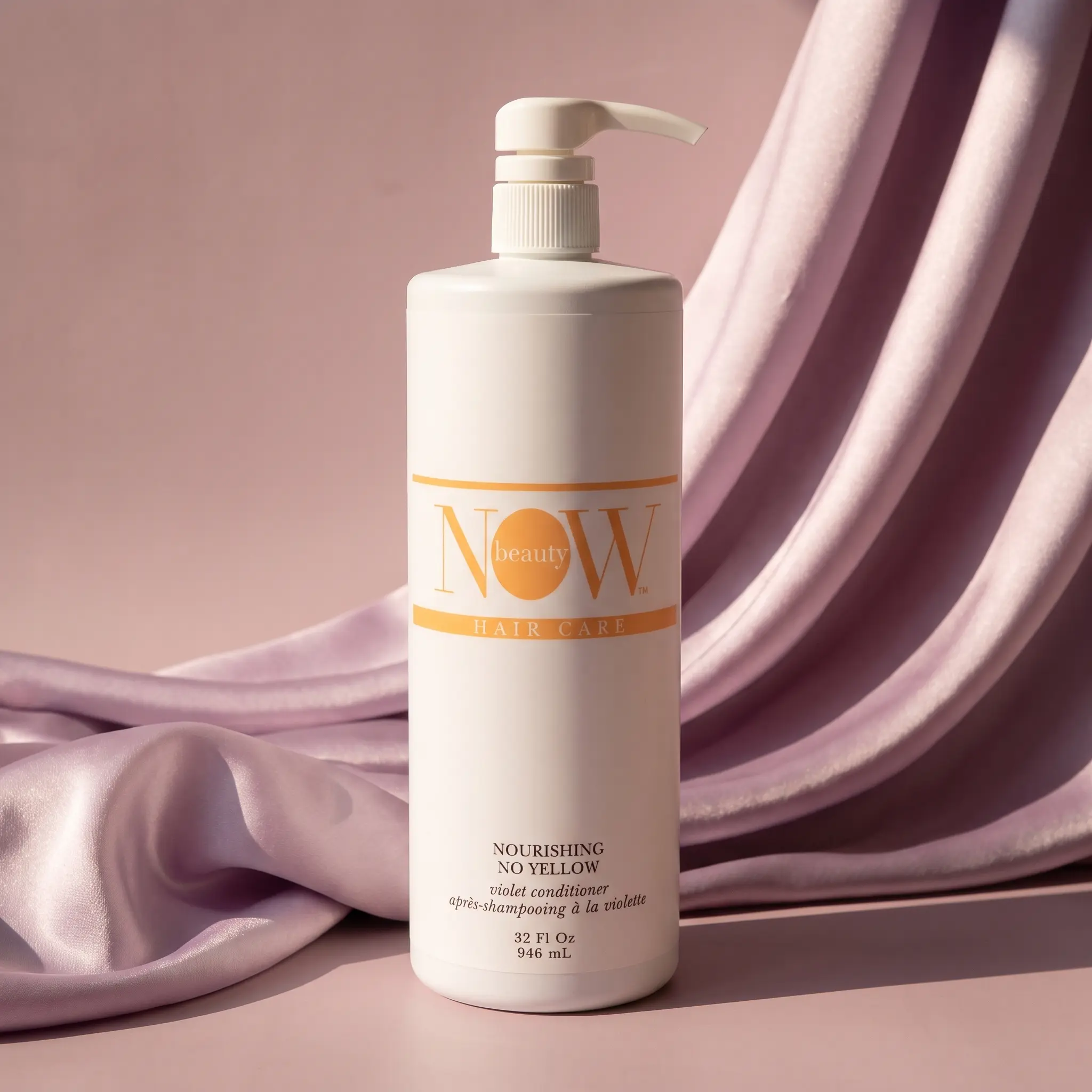 Nourishing No Yellow Conditioner by NOW Beauty for Unisex - 32 oz Conditioner