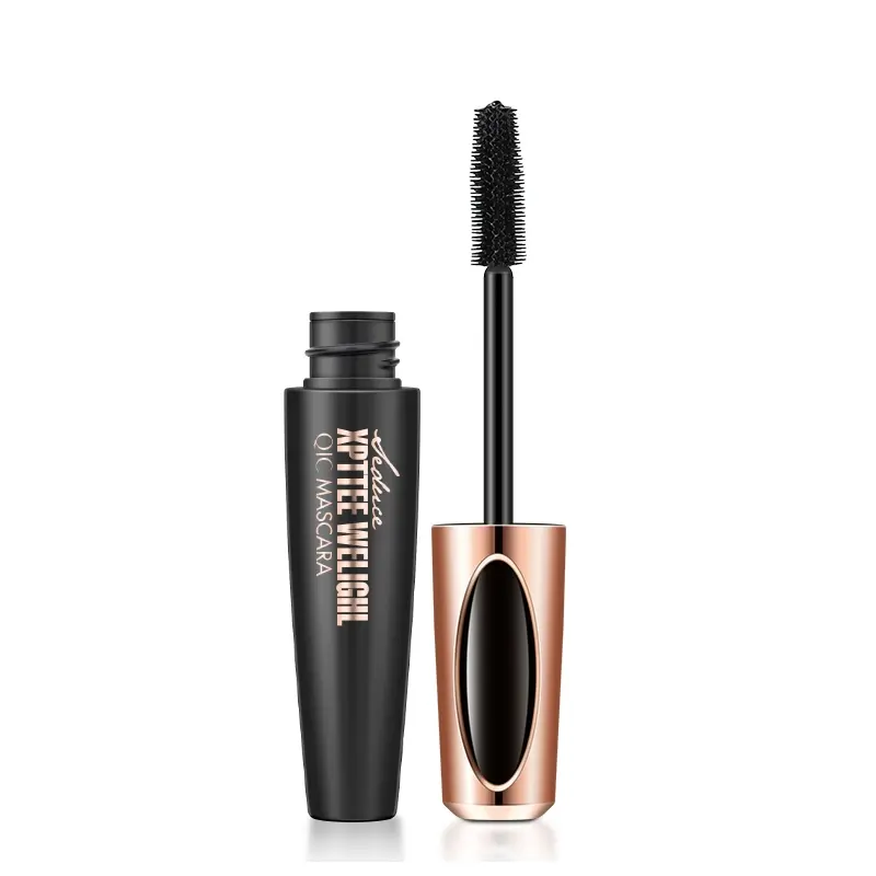 Waterproof Volumizing Mascara, Fiber Growth Formula, Smudgeproof Long-Lasting, Lightweight Makeup, Suitable for All Skin Types, Enhancing Mascara, Beauty Mascara, Voluminous Mascara