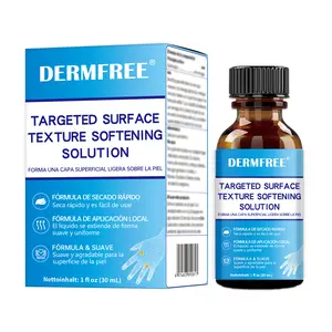 DERMFREE Targeted Surface Texture Softening Solution for Hands & Feet - Rough Spot Care - Compact Raised Area Support - Fast Drying Texture Formula - Gentle Daily Foot Care - Localized Surface Buildup Softener - Smooth & Lightweight Skin Routine