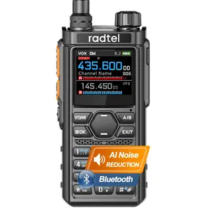Radtel RT-910B 5W Multi-Band Ham Radio Handheld Walkie Talkie, 6 Meter Amateur Radio with 960 Channels, AM/FM Two-Way Radio, Type-C Charging, Spectrum Scan (Bluetooth Version)