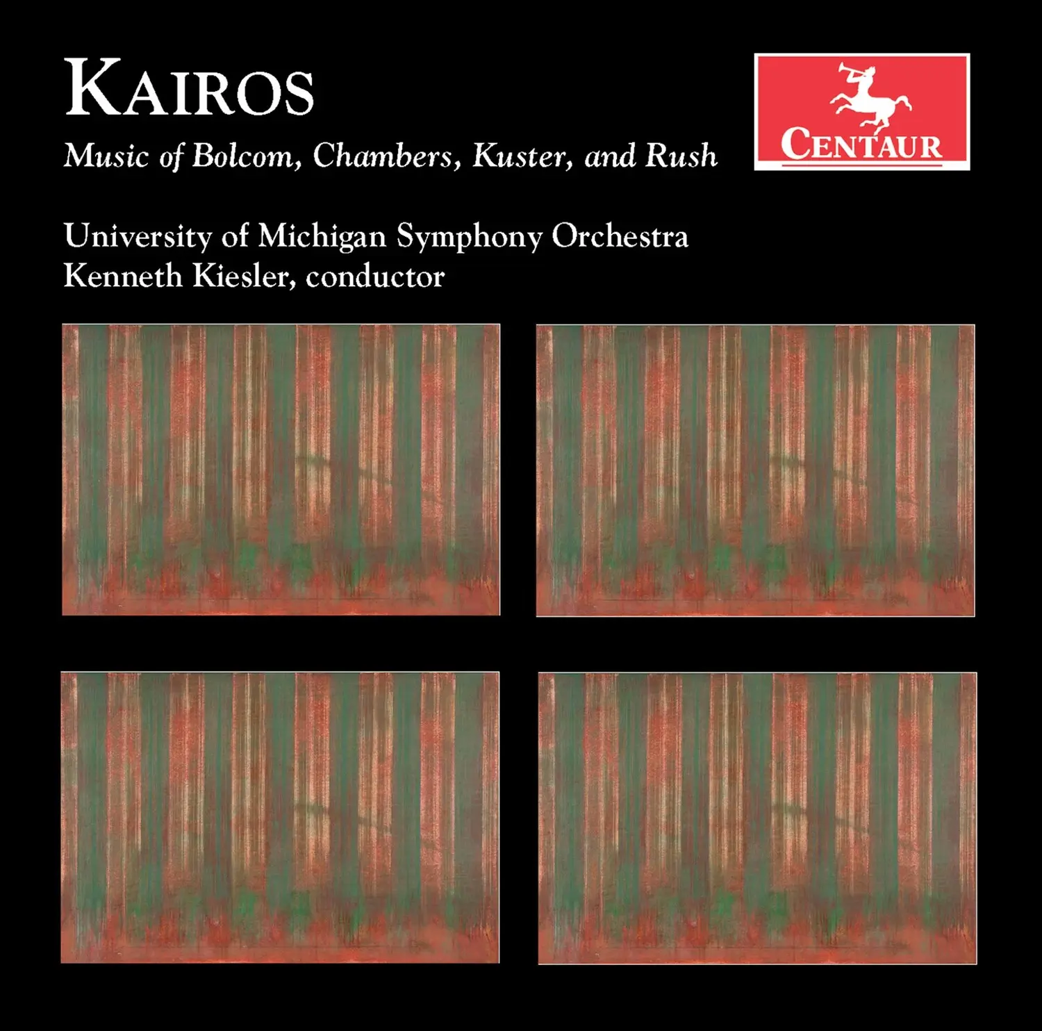 University Of Michigan Symphony Orchestra & Kiesler Kairos Classical Music Audio Album CD - Centaur Label, New Condition, Single Disc, No Age Restriction