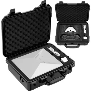Starlink mini case ip67 waterproof travel hard case for mini starlink heavy duty carrying bag for starlink accessories militarygrade foam protection for travel outdoor camping