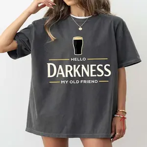 ello Darkness My Old Friend Irish Beer St. Patrick's Day T-Shirt
