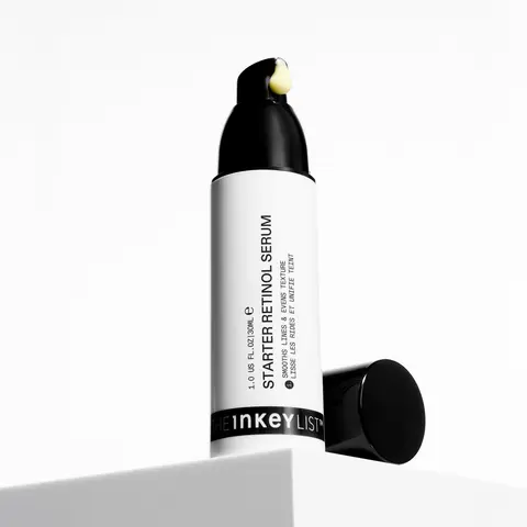 [The INKEY List] Starter Retinol Serum - Gentle & Effective for Sensitive Skin - Clinically Proven to Smooth Fine Lines in 7 Days - 0.2% Symrelief 100 for Hydration