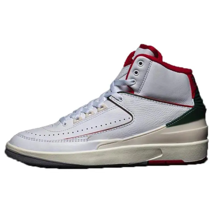 Air Jordan 2 Retro GS 'Origins' Kids' Sports Hoop Shoes, Athletic Footwear for Sports & Outdoor Activities