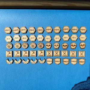 MTG "Big Ol' Sack O' Counters" - Magic the Gathering Counters - custom wood laser cut counters